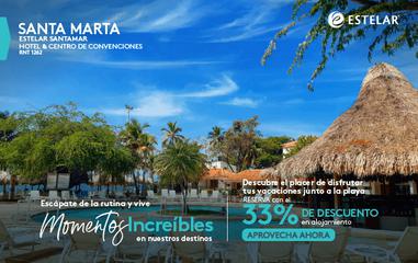 PROMO ESTELAR “33%OFF” ESTELAR Santamar Hotel & Centro de Convenções Santa Marta